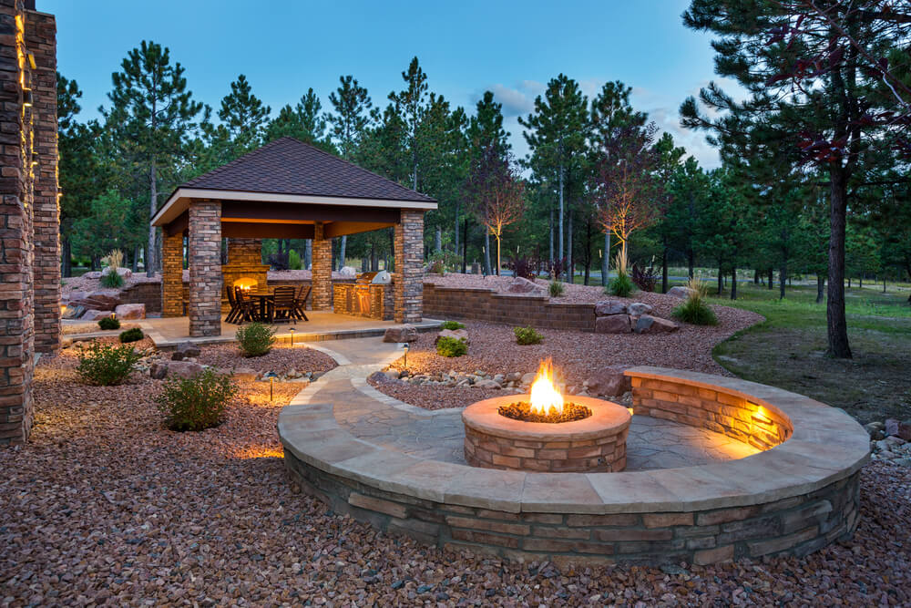 Outdoor living Space and Patio